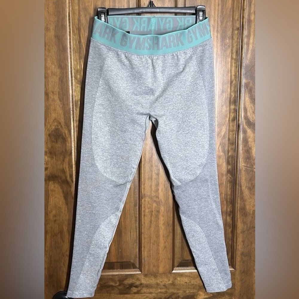 Gymshark Women’s Flex Leggings Heather Gray Large GLlG3904  (A-57)